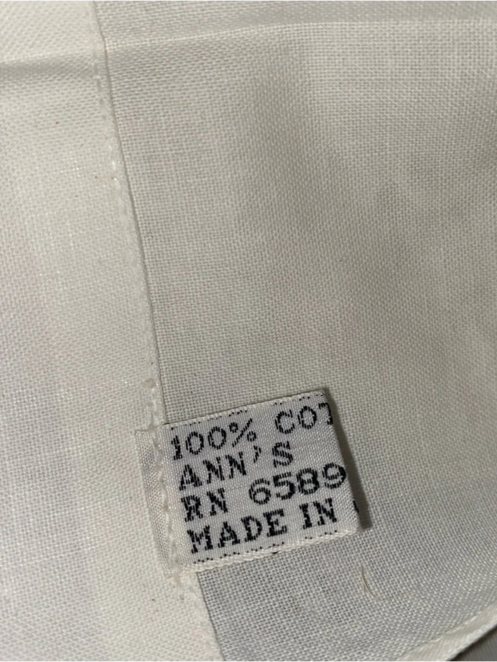 Ann’s vintage unused